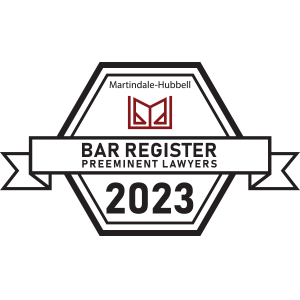 Bar Register 2023 badge